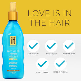 Freeze It damaged hair close-up highlights repair, protection, and split-end prevention.