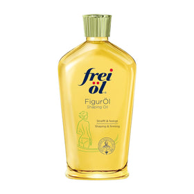 Texture application of Frei Oel Shaping Oil demonstrates hydration and even tone