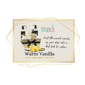 Freida and Joe Warm Vanilla Bubble Bath: spa-like soak with rich lather