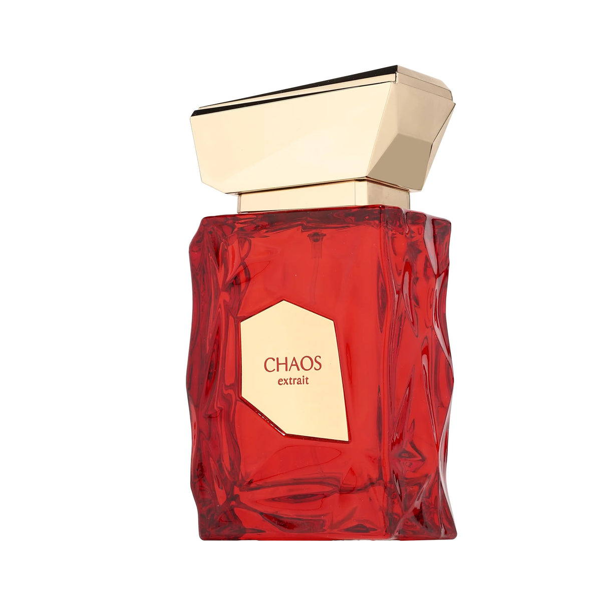 Packaging box of French Avenue Chaos Extrait EDP 100ml, refined unboxing impression