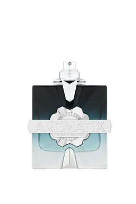 Frostbite Aromatix glass bottle with frosted finish for everyday wear.