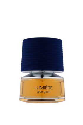 French Avenue Lumiere Garcon EDP bottle front view highlighting elegant evening scent