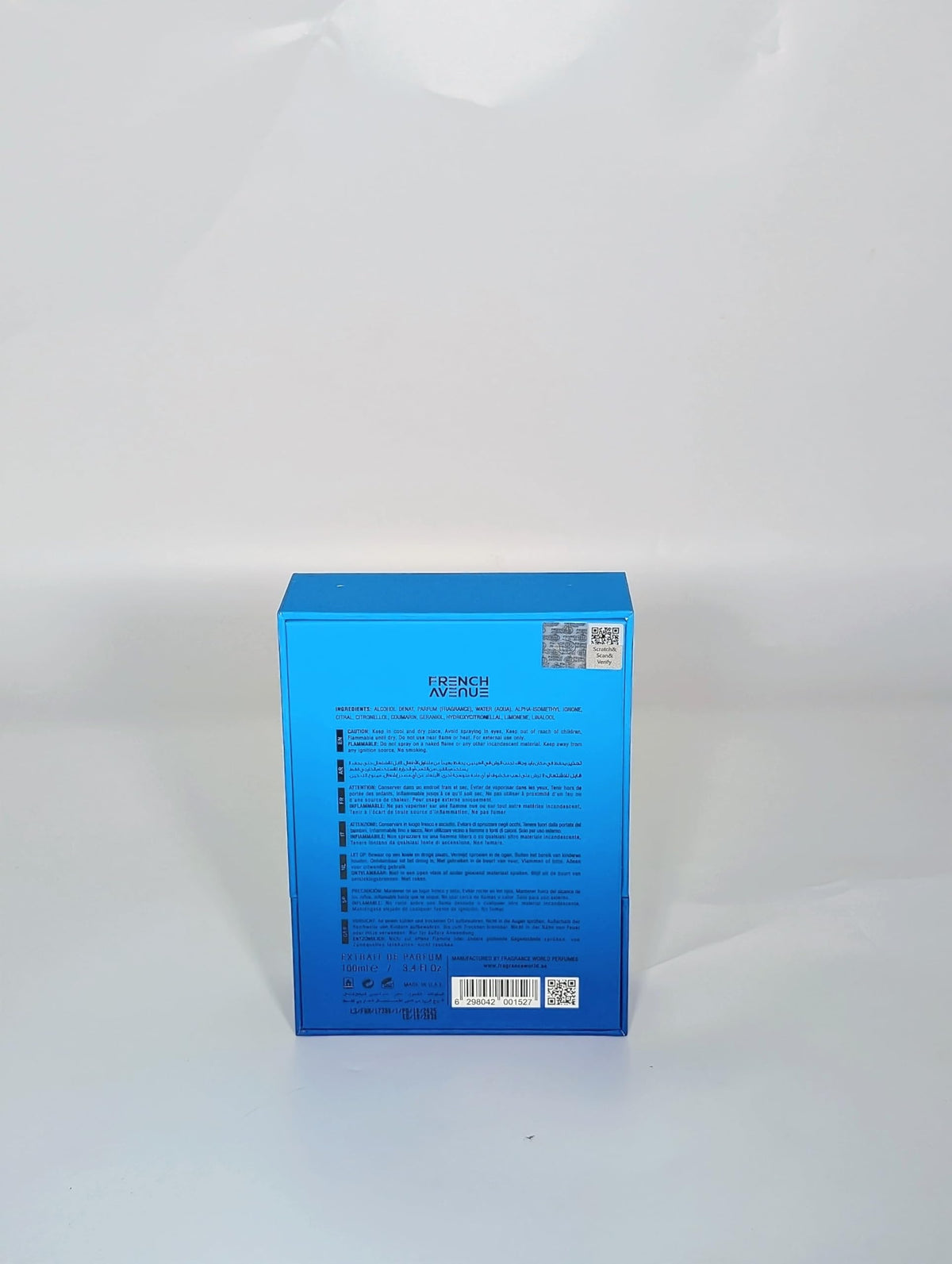 French Avenue Magnetiq base notes of cedarwood and sandalwood for lasting warmth.