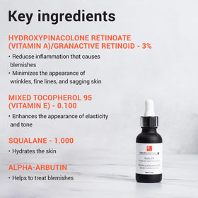 French Pharmacy RetRx 314 texture closeup highlights a smooth, non-tacky finish.