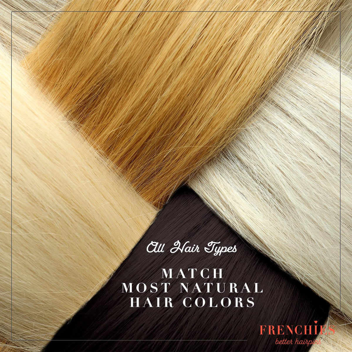 Frenchies rounded tips prevent snagging for comfortable wear.