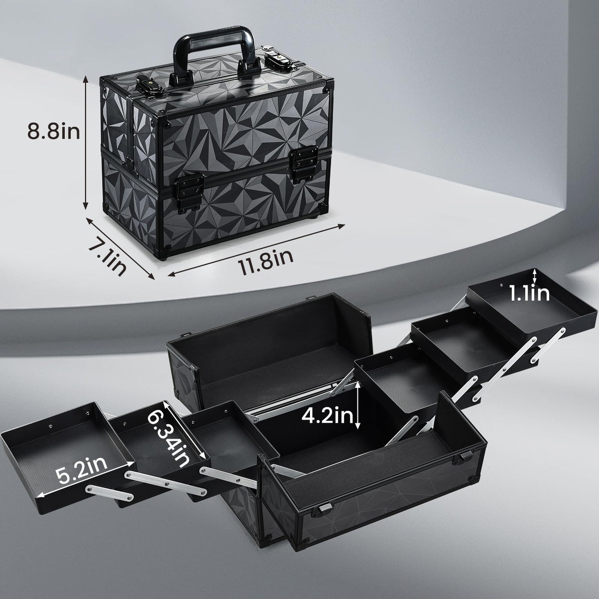 FRENESSA easy-clean trays with smooth surfaces simplify maintenance after use.
