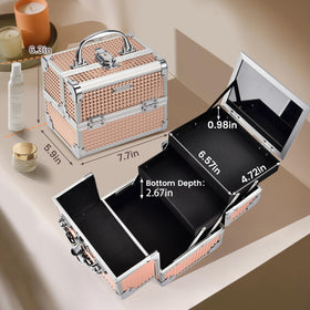 FRENESSA extendable two-tier tray; easy access to brushes and palettes