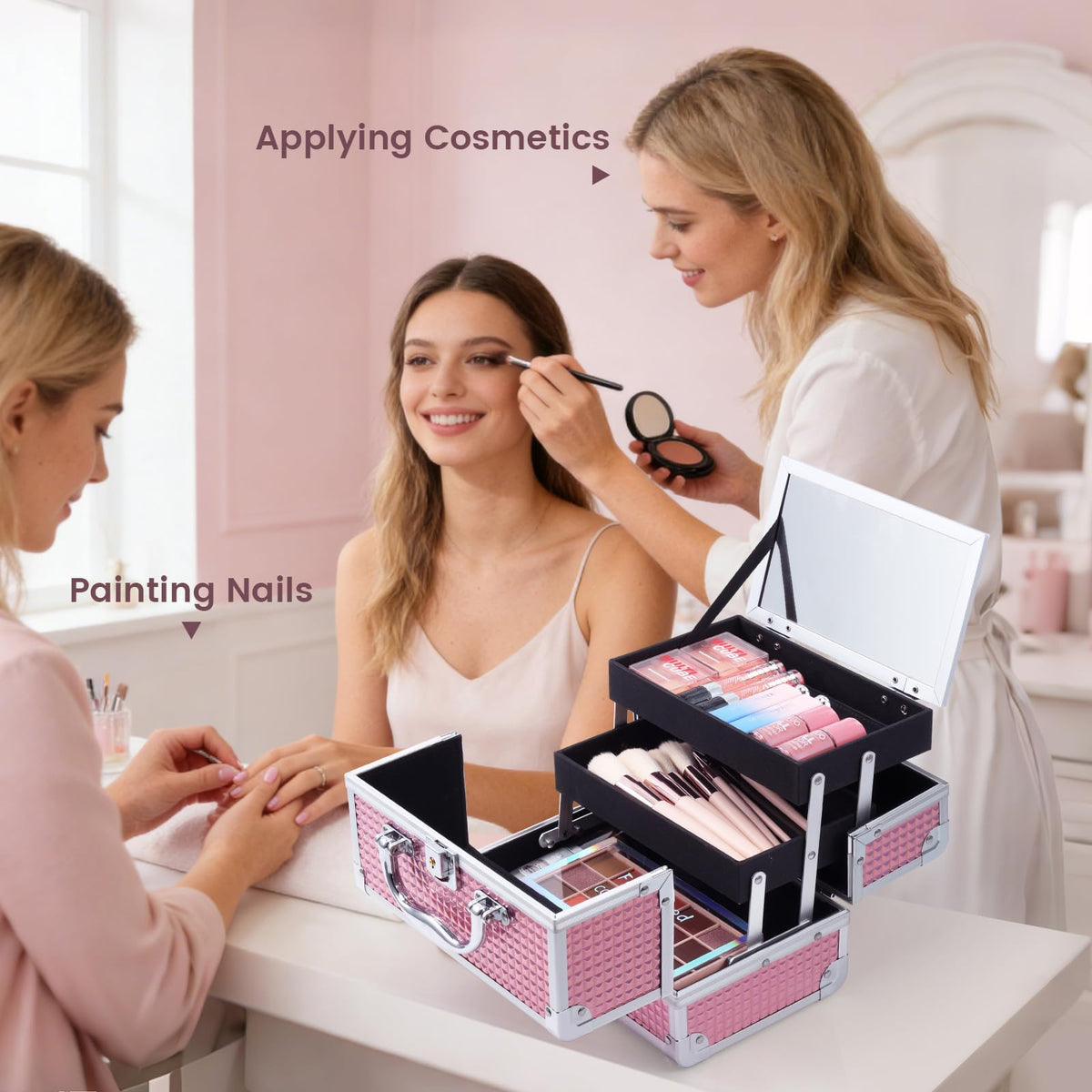 FRENESSA gift-ready makeup box, perfect for parties and holidays