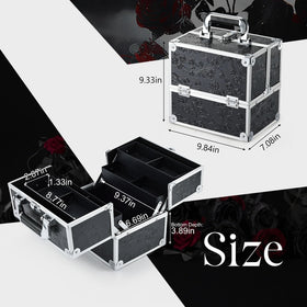 Frenessa easy-clean surface helps maintain a pristine case between trips.