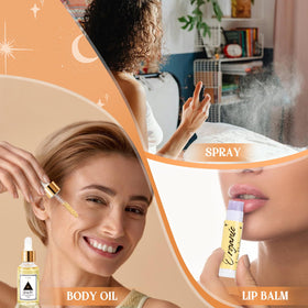 Frerdui scented spa products highlight calming aromas.