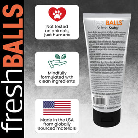 Fresh BALLS daily grooming for groin and thighs with fresh feeling.