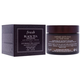 Fresh Black Tea Advanced Age Renewal Cream packaging shown for travel-friendly routine