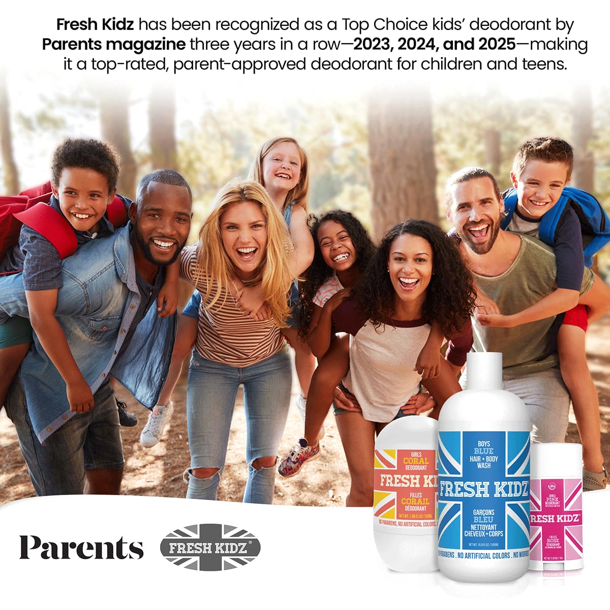 Fresh Kidz pink cap close-up highlighting smooth application