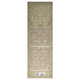 Bottle close up highlighting the Fresh Kombucha label