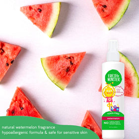 Hypoallergenic Fresh Monster formula supports gentle care for sensitive kids