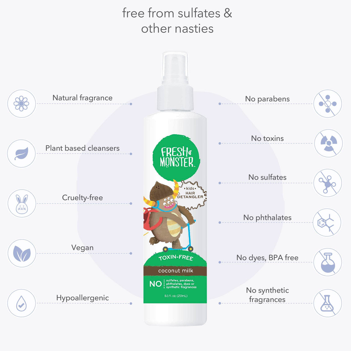 Two-pack 8.5 oz bottles shown for family value and convenience.