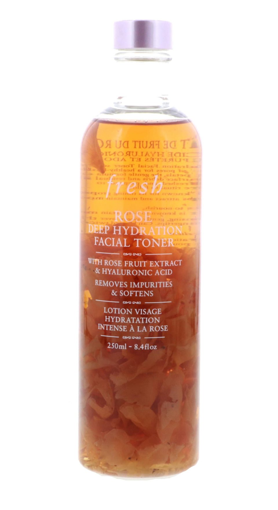 Fresh Rose Deep Hydration Toner bottle with rose extracts for lasting hydration