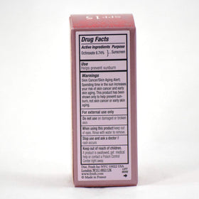 Fresh Rose lip swatch reveals subtle rosy tint.