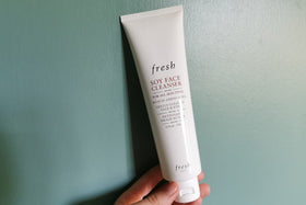 Fresh Soy Face Cleanser soothes and softens skin during cleansing