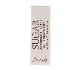 Fresh Sugar Advanced Therapy Lip Treatment highlighting aloe vera and shea butter for hydration.
