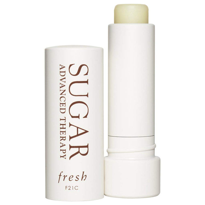 Fresh Sugar Advanced Therapy Lip Treatment half-size bottle for on-the-go hydration.