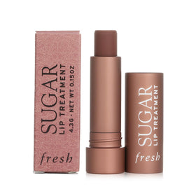 Fresh Sugar Lip Treatment Cocoa close-up highlights buttery texture and smooth application.