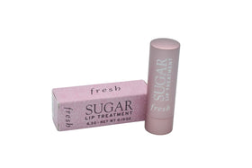 Fresh Sugar Lip Treatment Petal lips swatch shows buildable color.