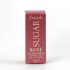 Fresh Sugar Lip Treatment Rose packaging box, ready for travel.