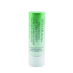 Fresh Sugar Mint Rush lip treatment close-up showing minty cooling sensation.