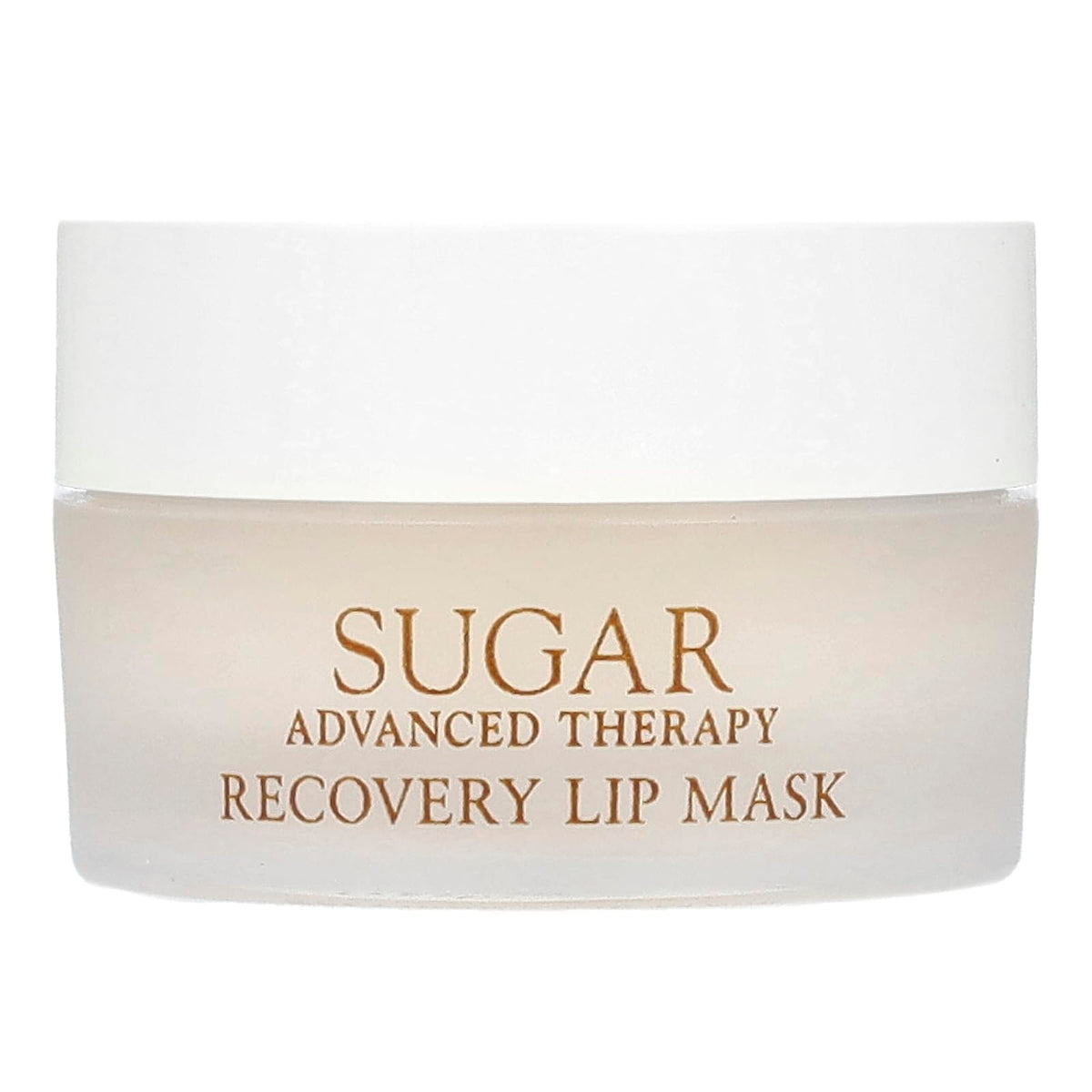 Fresh Sugar Recovery Lip Mask jar close-up showing creamy hydration.