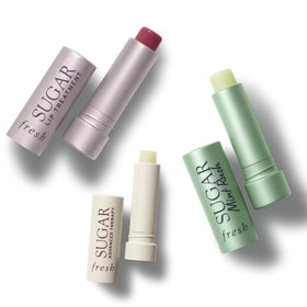 Fresh Mint Rush lip treatment delivers cooling refreshment and moisture.