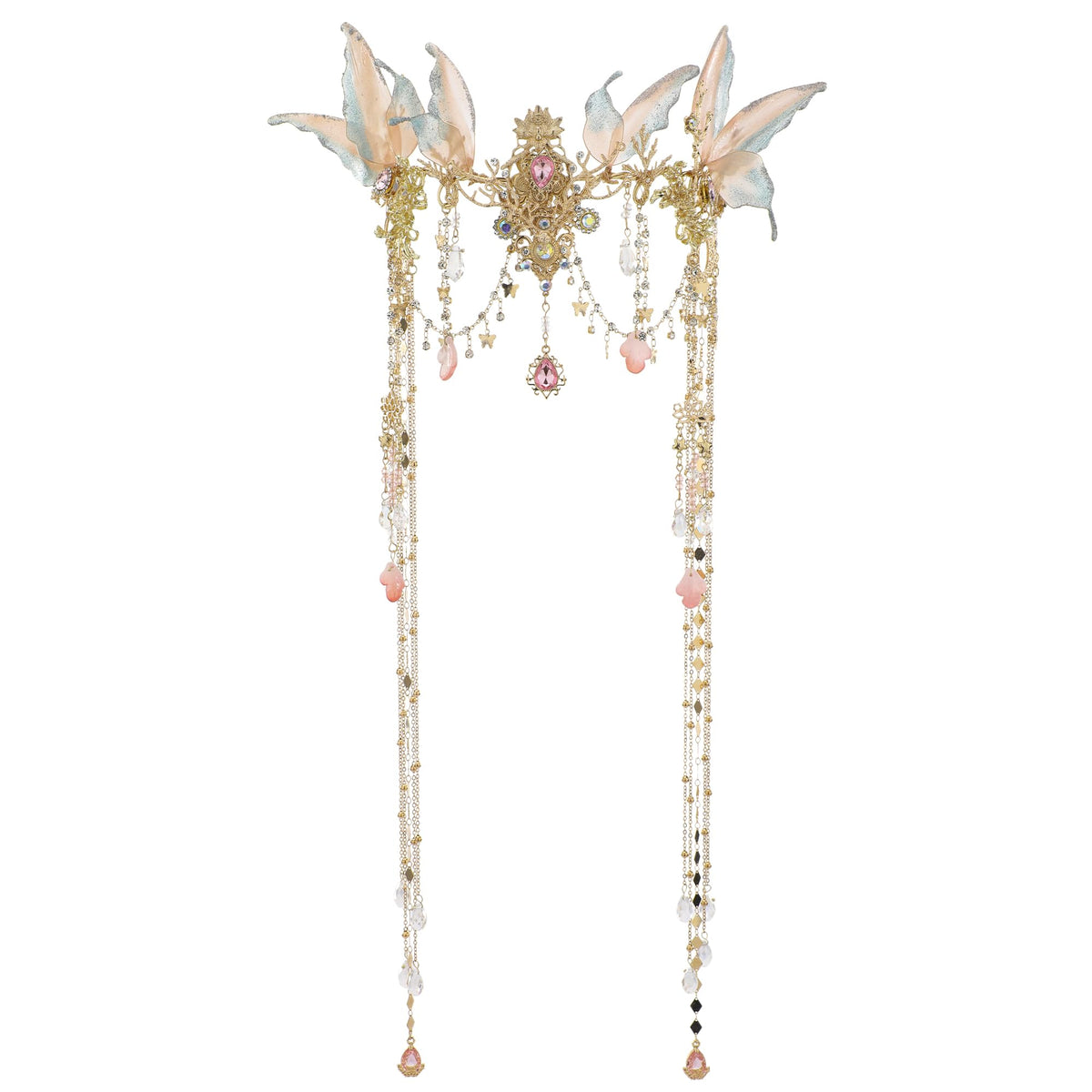FreshME fairy crown on model with dress-up look for fantasy photos