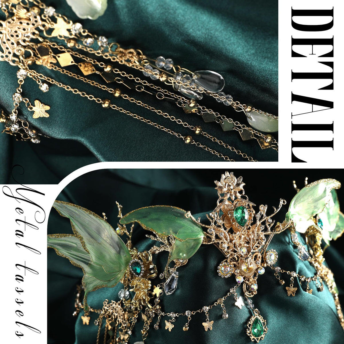 FreshMe Halloween fairy headpiece creates standout costume accents.