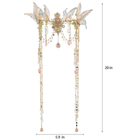 FreshME ornate fairy crown in holiday-costume setting