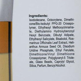 FrezyDerm Velvet sunscreen demonstrates water resistance during activity.