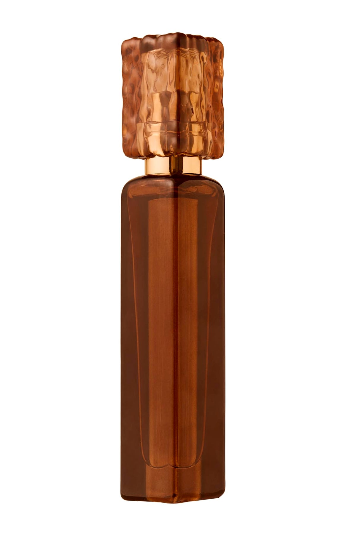 Fridays with Tab and Chance Traveler His Business bottle top view highlighting cocoa and suede notes