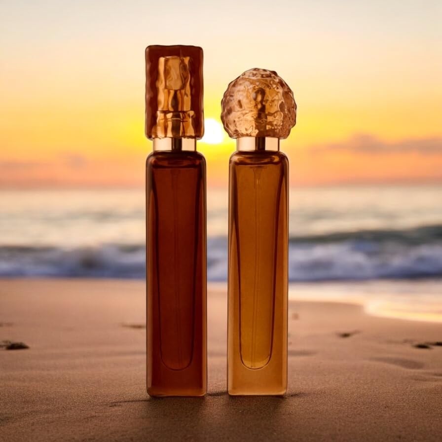 Fridays with Tab and Chance Traveler EDP close-up emphasizes vanilla-tonka-caramel warmth.