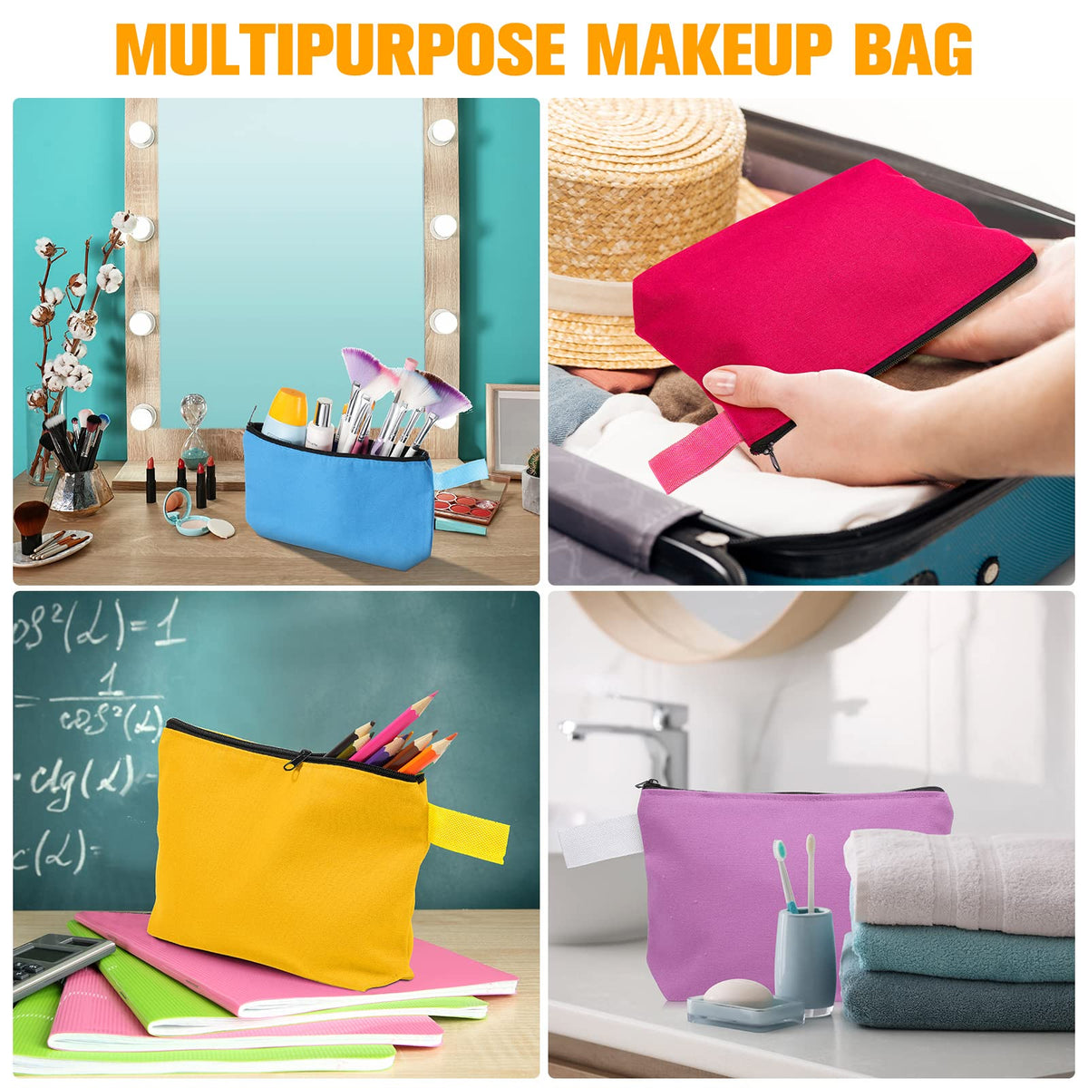 Frienda multicolor display shows color variety for coordinating with outfits and bags.