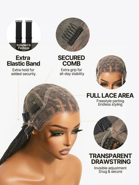 Frodio Veralux 24-inch braided wig offers dramatic length