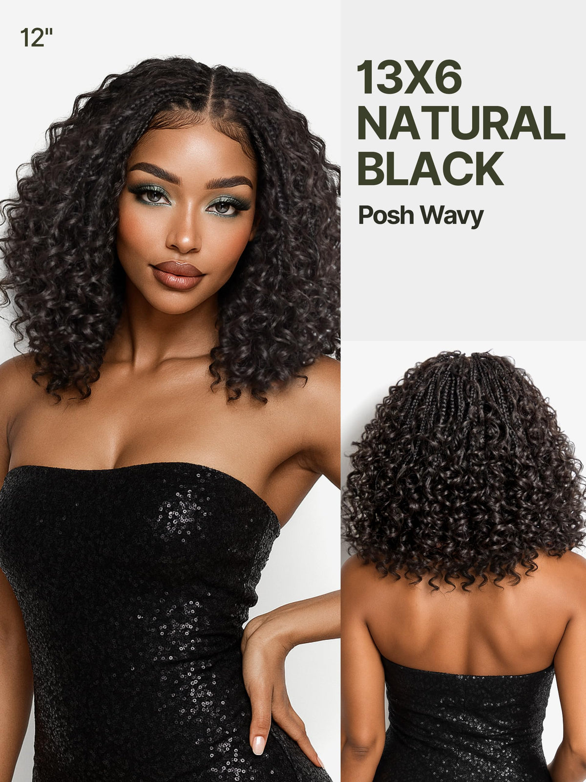Frodio Veralux natural black color swatches for versatile styling