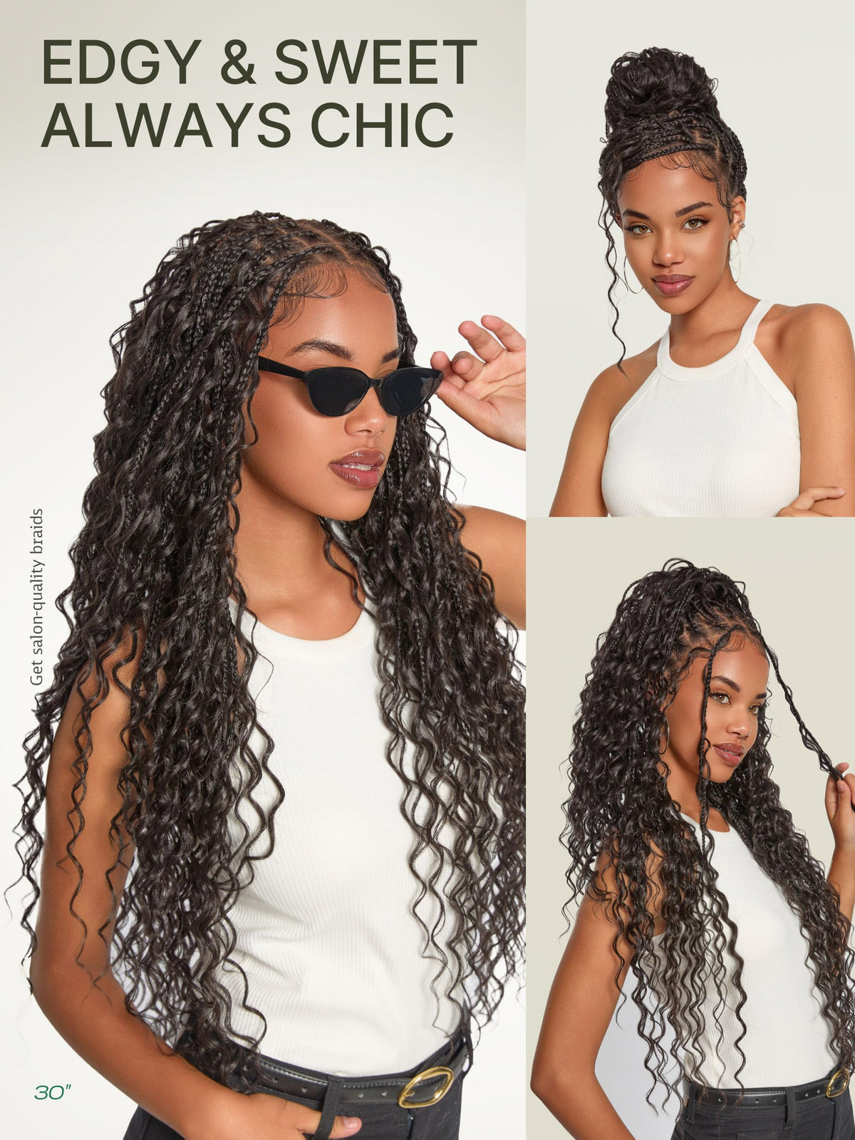 Frodio Veralux natural-looking parting for flexible styling