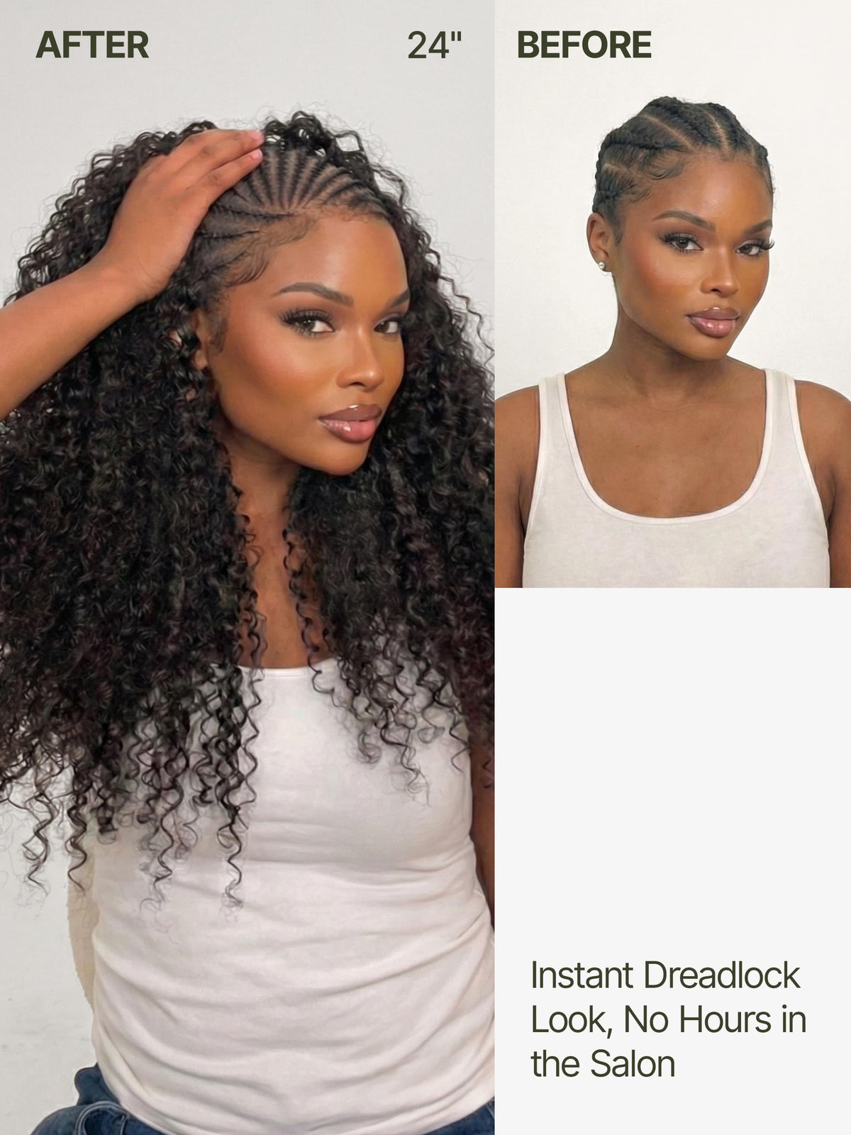 Frodio Veralux pre-styled braided wig ready to wear saves time