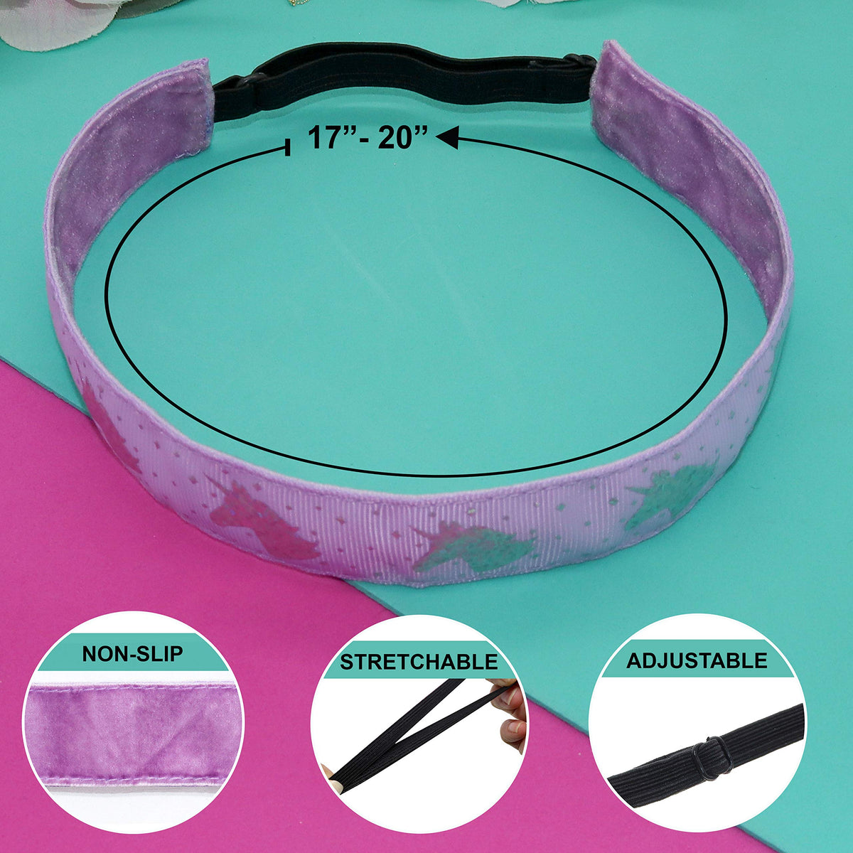 FROG SAC kids-to-teens headband adapts for growing heads.