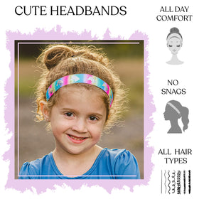 FROG SAC stretch-elastic headband stays in place during activity.