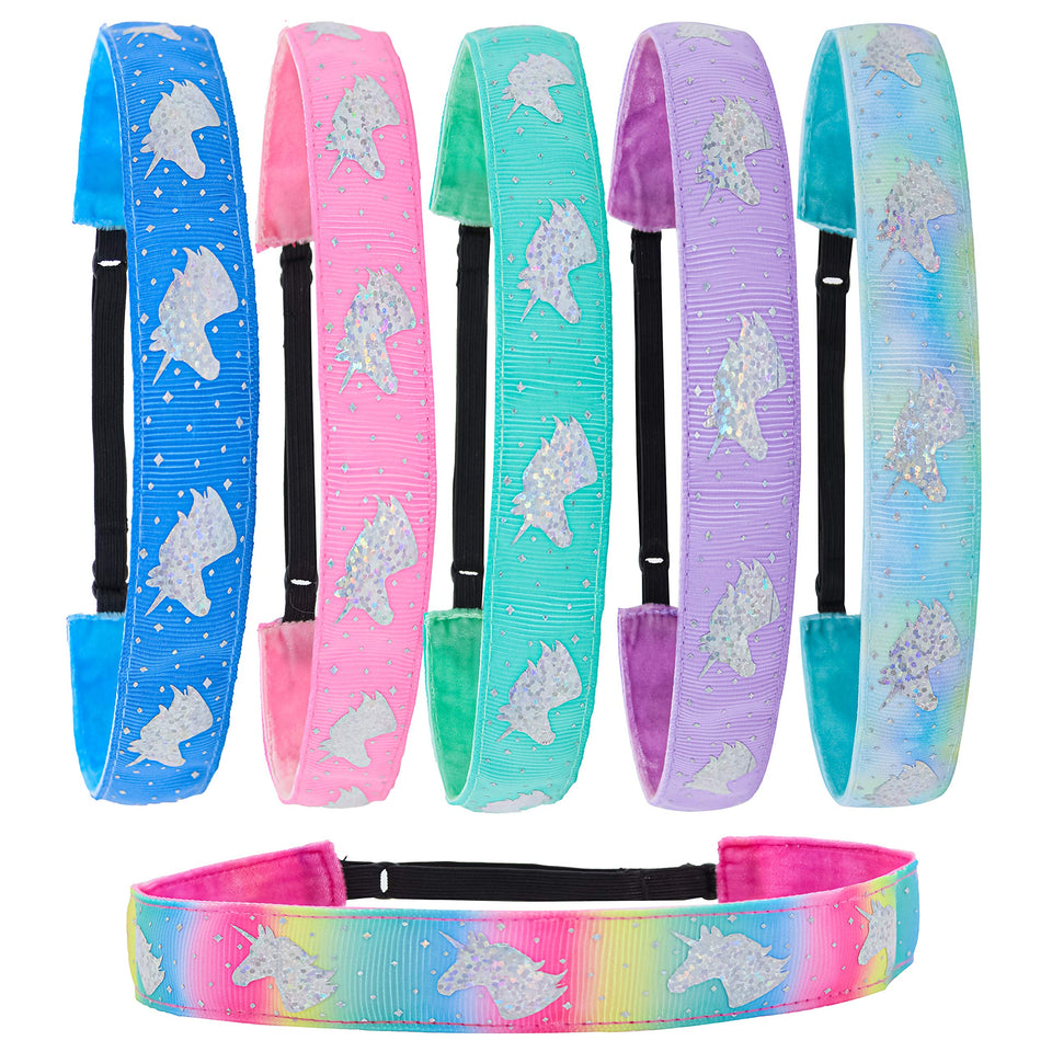 FROG SAC Unicorn design headband with secure, stylish fit.