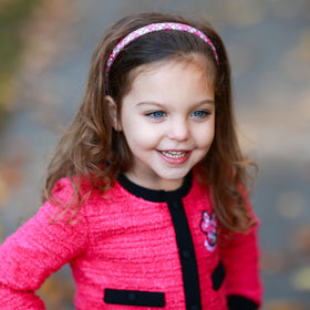FROG SAC mermaid glitter headband purple adds sparkle while staying secure during activities