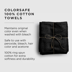 Fromm 100% cotton towels are thick and absorbent, delivering plush feel for quick drying.