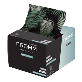 Fromm Color Studio palms leaves foil in dispenser box for smooth salon workflows.