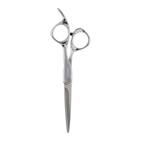 Fromm Explore 5-75-inch hair cutting shears close-up with beveled blade for precise cuts