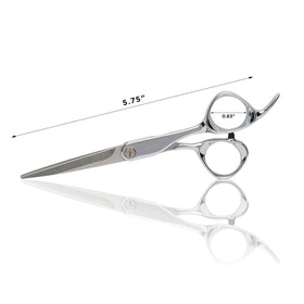 Salon use with Fromm Explore shears on wet and dry hair